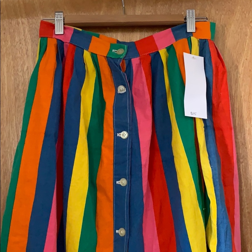 Rainbow A-Line Skirt